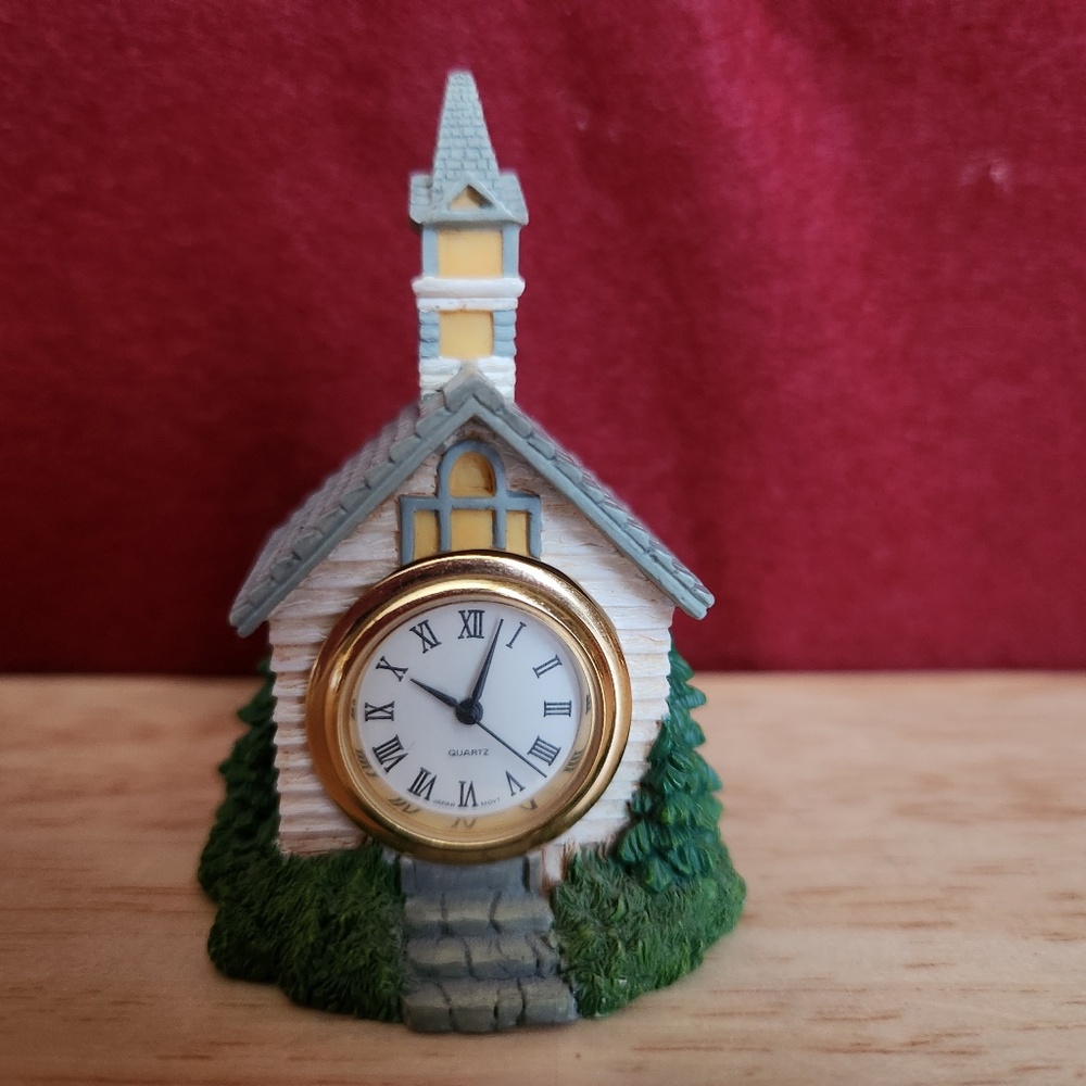 3 for $20   /   Mini Clock Church Tower